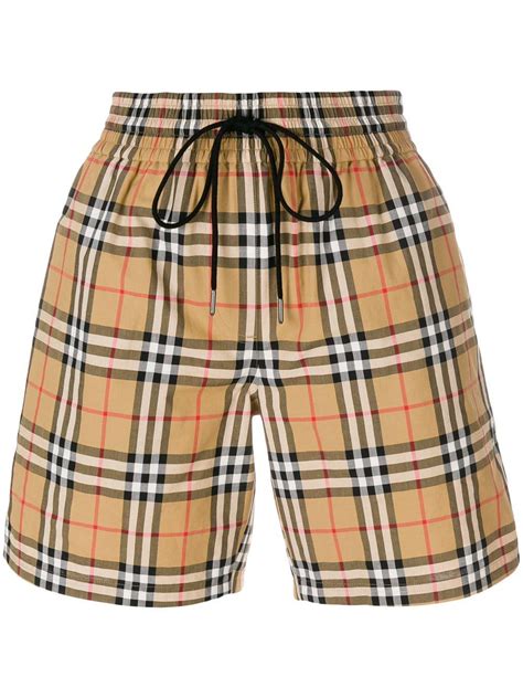 pantaloncino burberry|burberry shorts women.